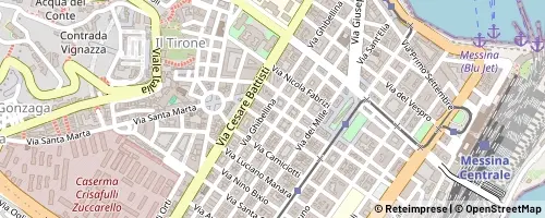 Mappa Messina