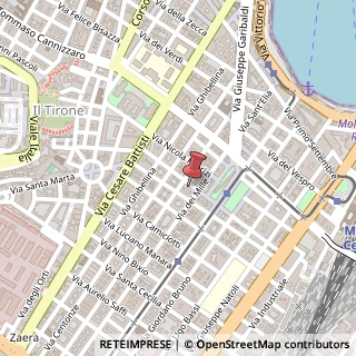 Mappa Via XXVII Luglio, 61, 98123 Messina, Messina (Sicilia)