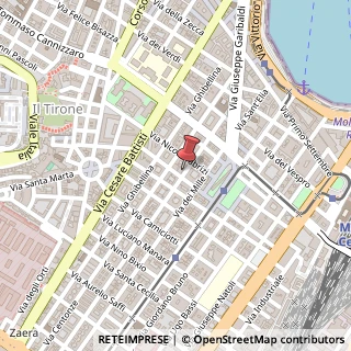 Mappa Via Risorgimento, 56, 98123 Messina, Messina (Sicilia)