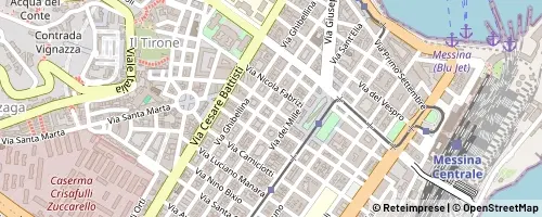 Mappa Messina