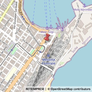 Mappa Piazza della Repubblica, 1, 98122 Messina, Messina (Sicilia)