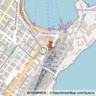 Mappa Piazza della Repubblica, 7, 98122 Messina, Messina (Sicilia)
