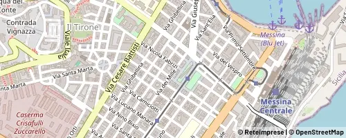 Mappa Messina