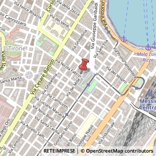 Mappa Via dei Mille, 78, 98123 Messina, Messina (Sicilia)