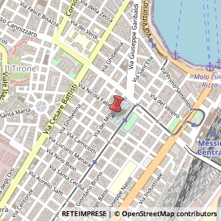Mappa Piazza Cairoli, 98123 Messina, Messina (Sicilia)