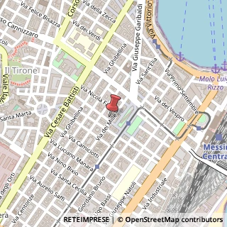 Mappa Via dei Mille,  87, 98123 Messina, Messina (Sicilia)