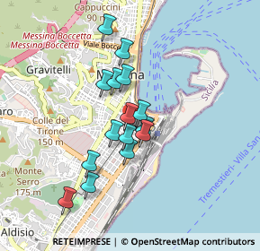 Mappa Piazza Cairoli, 98122 Messina ME, Italia (0.76333)