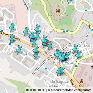 Mappa Via Comunale Camaro, 98124 Messina ME, Italia (0.125)
