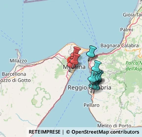 Mappa Via Comunale Camaro, 98149 Messina ME, Italia (10.83286)
