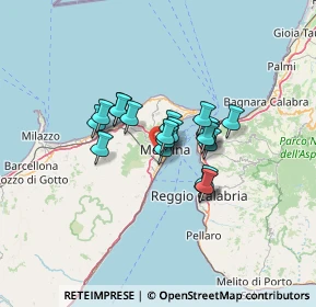 Mappa Via Comunale Camaro, 98149 Messina ME, Italia (9.4175)