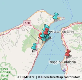 Mappa Via Comunale Camaro, 98149 Messina ME, Italia (4.82833)