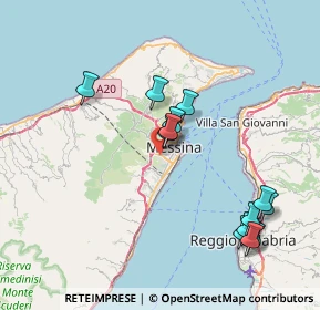 Mappa Via Comunale Camaro, 98149 Messina ME, Italia (8.98154)