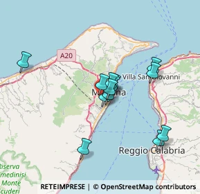 Mappa Via Comunale Camaro, 98149 Messina ME, Italia (6.25538)