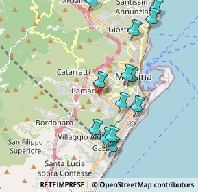 Mappa Via Comunale Camaro, 98149 Messina ME, Italia (2.24538)