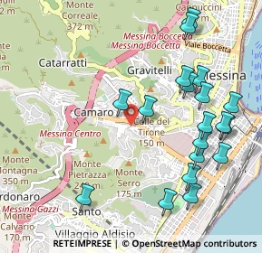 Mappa Via Comunale Camaro, 98149 Messina ME, Italia (1.28368)