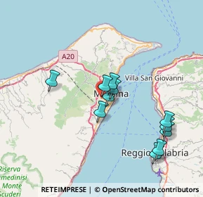 Mappa Via Rocella, 98149 Messina ME, Italia (7.62636)