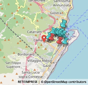 Mappa Via Rocella, 98149 Messina ME, Italia (1.30308)