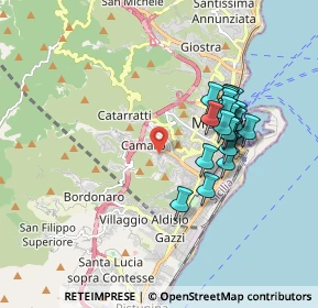 Mappa Via Rocella, 98149 Messina ME, Italia (1.8165)