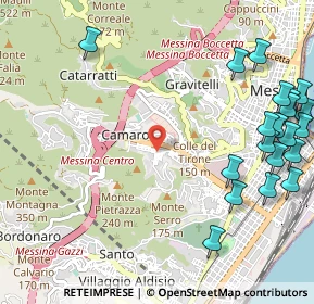 Mappa Via Rocella, 98149 Messina ME, Italia (1.662)