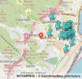 Mappa Via Rocella, 98149 Messina ME, Italia (1.279)