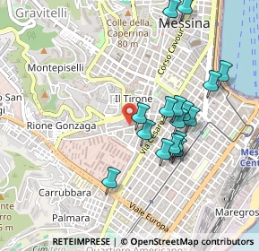Mappa Via S. Paolino, 98123 Messina ME, Italia (0.50063)