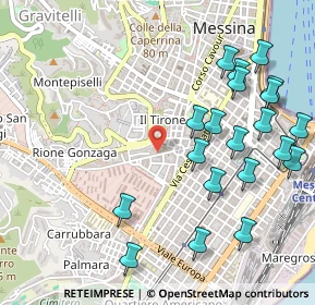 Mappa Via Santa Marta, 98100 Messina ME, Italia (0.6765)