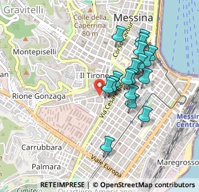 Mappa Piazza Francesco Lo Sardo, 98123 Messina ME, Italia (0.409)