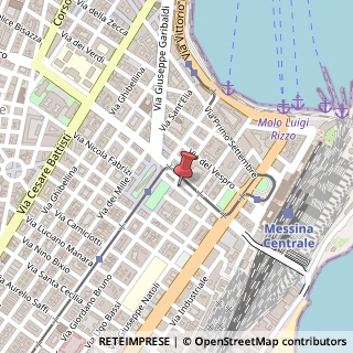 Mappa Via Dogali, 20, 98123 Messina, Messina (Sicilia)