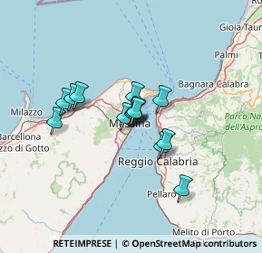 Mappa Via Dogali, 98122 Messina ME, Italia (9.70286)