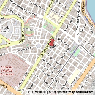 Mappa Via Maddalena, 121, 98123 Messina, Messina (Sicilia)