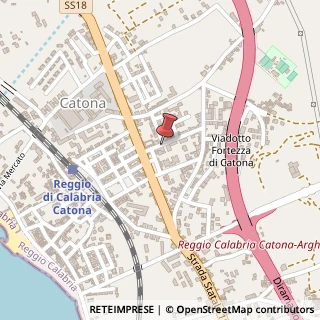 Mappa Via Suor Maria Brigida Postorino, 46, 89135 Reggio di Calabria, Reggio di Calabria (Calabria)