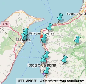 Mappa Via Suor Maria Brigida Postorino, 89135 Reggio di Calabria RC, Italia (8.09643)