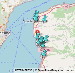 Mappa Via Suor Maria Brigida Postorino, 89135 Reggio di Calabria RC, Italia (2.95917)