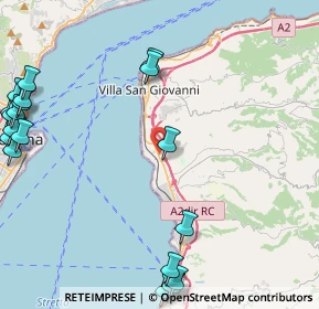 Mappa Via Suor Maria Brigida Postorino, 89135 Reggio di Calabria RC, Italia (7.147)