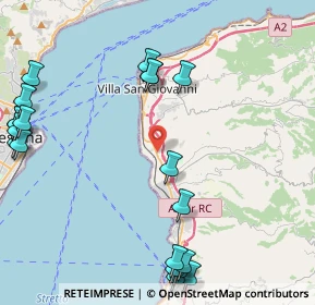 Mappa Via Suor Maria Brigida Postorino, 89135 Reggio di Calabria RC, Italia (6.4015)