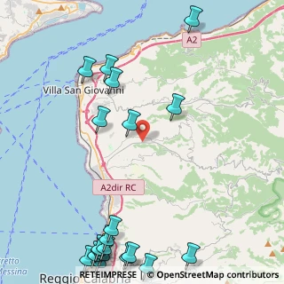 Mappa Str. Scorrimento Veloce Gambarie, 89135 Reggio di Calabria RC, Italia (7.202)