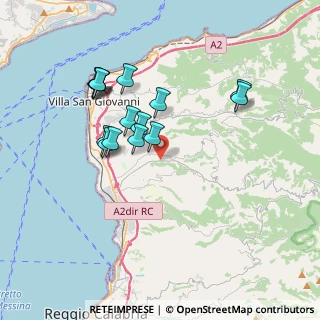 Mappa Str. Scorrimento Veloce Gambarie, 89135 Reggio di Calabria RC, Italia (3.75067)