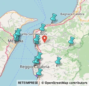 Mappa Str. Scorrimento Veloce Gambarie, 89135 Reggio di Calabria RC, Italia (9.09143)