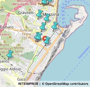 Mappa Via Enzo Geraci, 98123 Messina ME, Italia (1.08273)