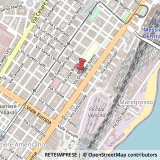 Mappa Via Santa Cecilia,  82, 98123 Messina, Messina (Sicilia)