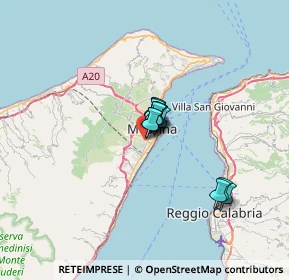 Mappa Via Rimini, 98124 Messina ME, Italia (3.82083)