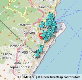 Mappa Via Rimini, 98124 Messina ME, Italia (1.33263)