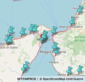 Mappa Via Rimini, 98124 Messina ME, Italia (19.7045)
