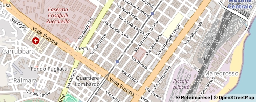 Mappa Messina