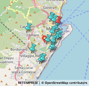 Mappa Via Brenta, 98124 Messina ME, Italia (1.45)