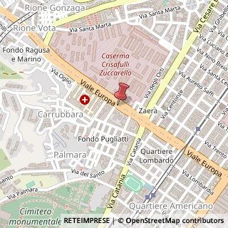 Mappa Via Sicilia, 24, 98124 Messina, Messina (Sicilia)