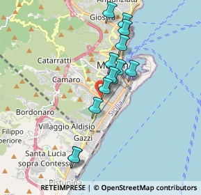 Mappa Viale Europa, 98123 Messina ME, Italia (1.73923)