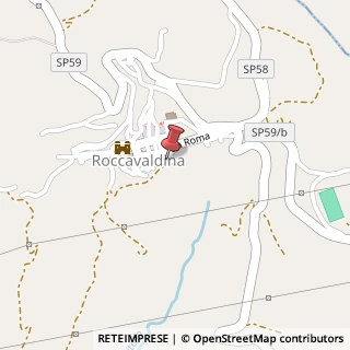 Mappa Via Antonino Messina, 13, 98040 Roccavaldina ME, Italia, 98040 Valdina, Messina (Sicilia)