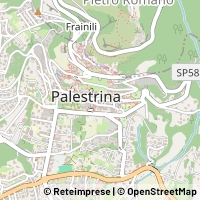 Mapa Palestrina