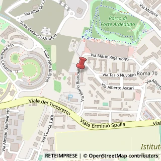 Mappa Via Mario Bianchini, 60, 00144 Roma, Roma (Lazio)
